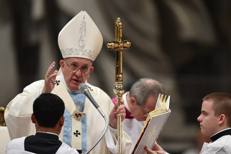Papa Francisco celebrou a chegada do ano novo em missa na Basílica de São Pedro