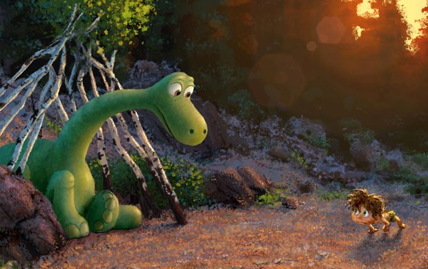 Filme mostra a amizade de um dinossauro com uma crian�a humana