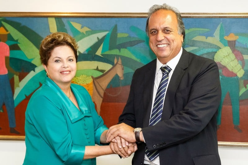 Luiz Fernando Pezão esteve recentemente com Dilma Rousseff