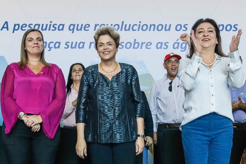 Dilma participou de evento de inaugura��o da sede da Embrapa Agricultura e Pecu�ria em Palmas