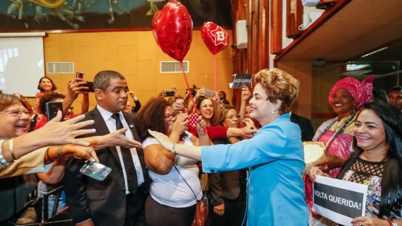 Dilma Rousseff recebeu, em Salvador, t�tulo de cidad� baiana