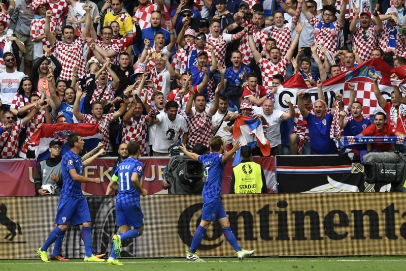 Os croatas venciam por 2 a 0 at� os 30 minutos do segundo tempo