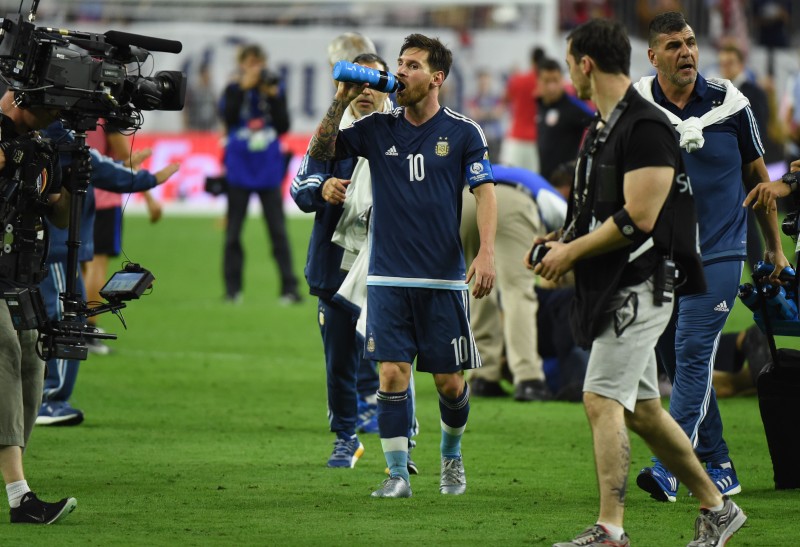 Messi liderou o elenco a vitória da semifinal