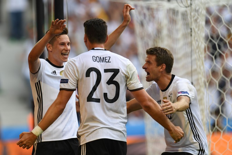 Alemães avançaram com uma vitória de 3 a 0 sobre a Eslováquia