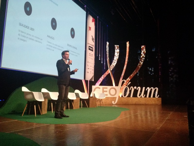 Guilherme Telles foi um dos participantes ontem do CEO Fórum