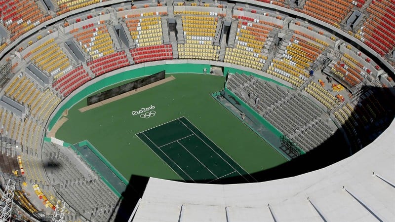 Centro olímpico para tênis no Rio de Janeiro 