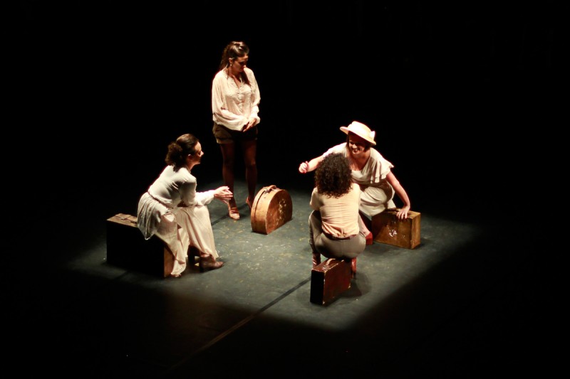 Grupo Andaime apresenta espet�culo em tr�s sess�es no Teatro de Arena