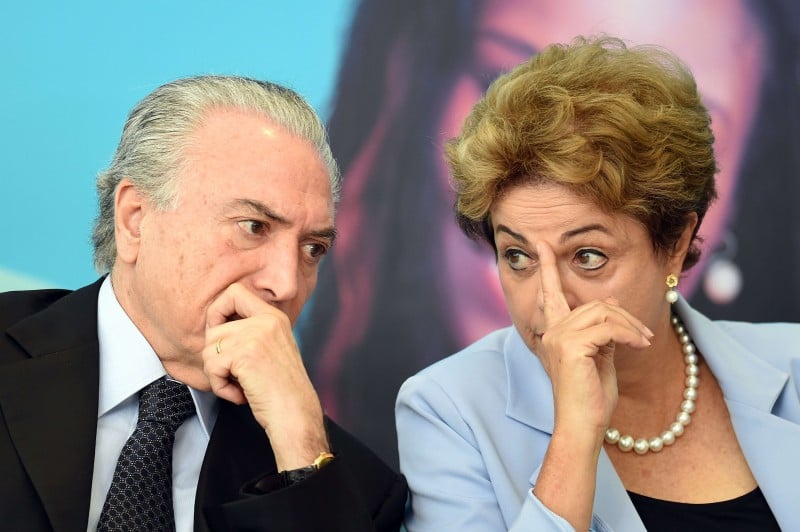 Dilma Rousseff e Michel Temer venceram as eleições de 2014