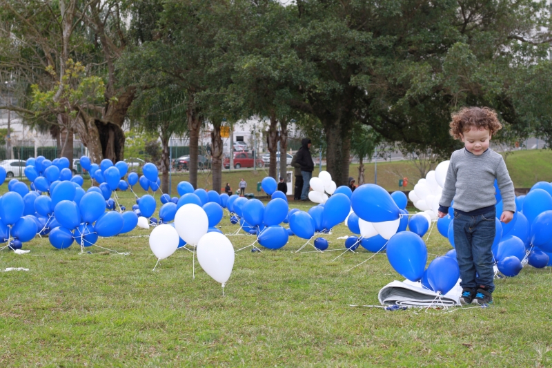 Campanha Mundo Unido pela Vida realizou ato contra a violência neste domingo, 21 de agosto de 2016, no Parque Germânia. Luis Adriano Madruga Divulgação  