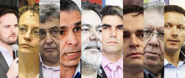 Nove candidatos disputam as eleições deste ano pela prefeitura da Capital