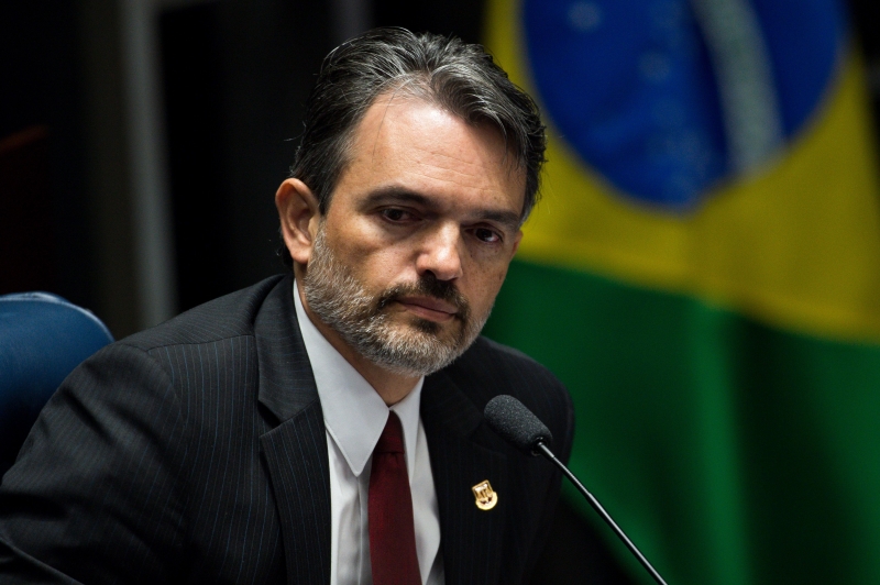 Júlio Marcelo de Oliveira, está sendo ouvido apenas como informante durante sessão de julgamento do impeachment da presidenta afastada Dilma Rousseff 