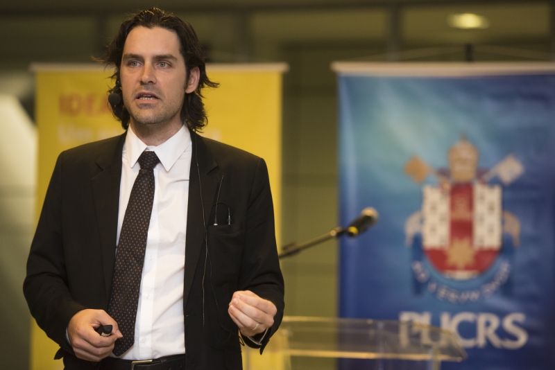 Matthew Wettergreen, professor da Rice University, esteve em Porto Alegre para um evento na Pucrs