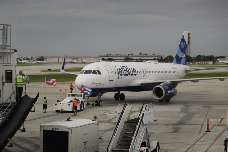 A JetBlue conta com aproximadamente 1.000 voos di�rios para 101 cidades