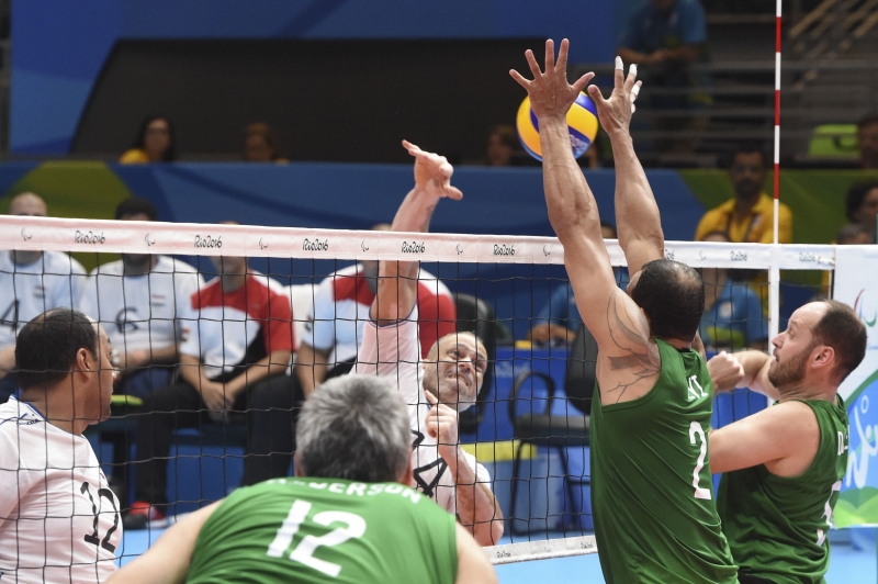 Rio de Janeiro - Na Paralimpíada Rio 2016, Brasil perde por 3 a 2 para o Egito no voleibol (Tomaz Silva/Agência Brasil)