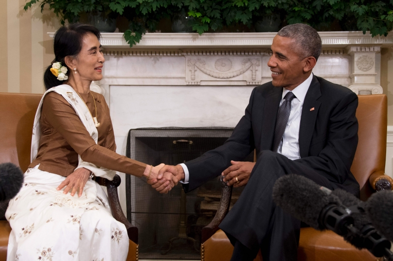 Aung San Suu Kyi e Obama tiveram encontro hist�rico em Washington