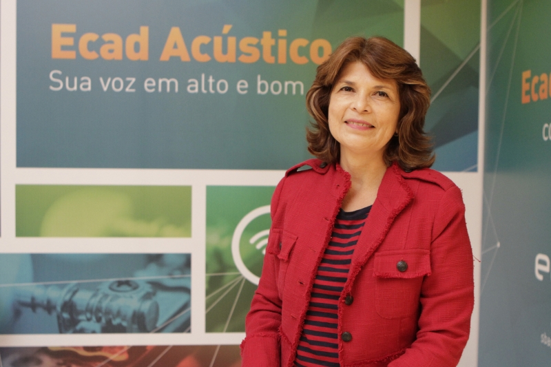  Entrevista com Gl�ria Braga, superintendente do Ecad.