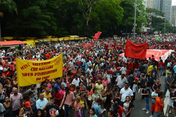 Protestos contra PEC 55 em São Paulo - Frente Brasil sem Medo