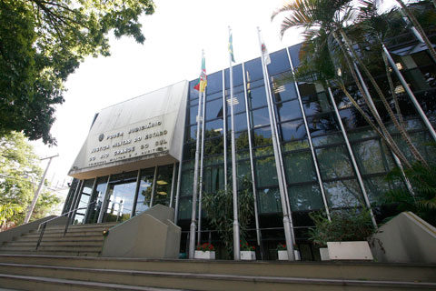 Sede do Tribunal Militar � na avenida Praia de Belas, em Porto Alegre