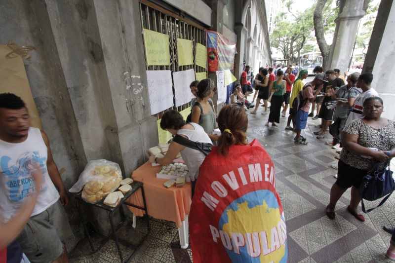 Ação denunciou falta de políticas para a população de rua da Capital