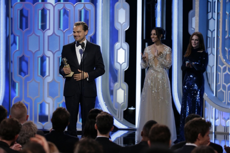 Leonardo DiCaprio venceu Globo de Ouro de ator em 2016
