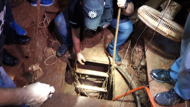 Túnel escavado no Presídio Central de Porto Alegre descoberto pela Polícia Civil 