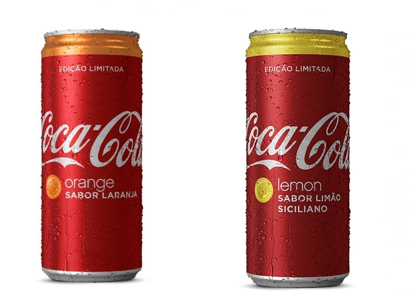 Coca-Cola anunciou dois novos sabores, que chegam ao Brasil nesta semana