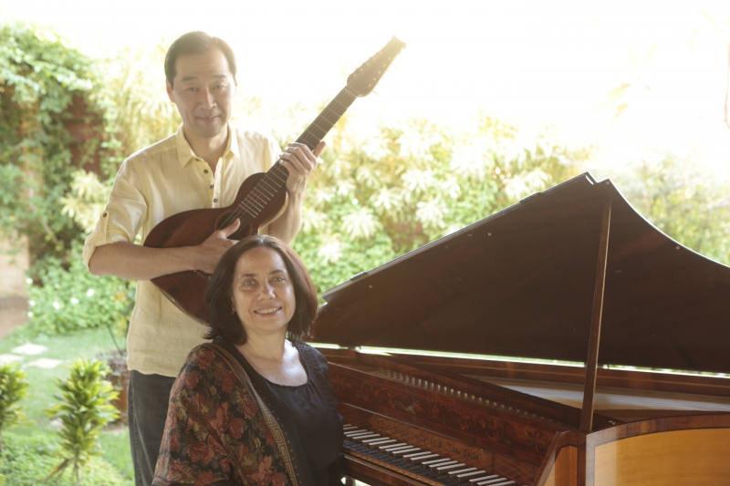 Ricardo Matsuda e Patricia Gatti interpretam repert�rio no Instituto Ling