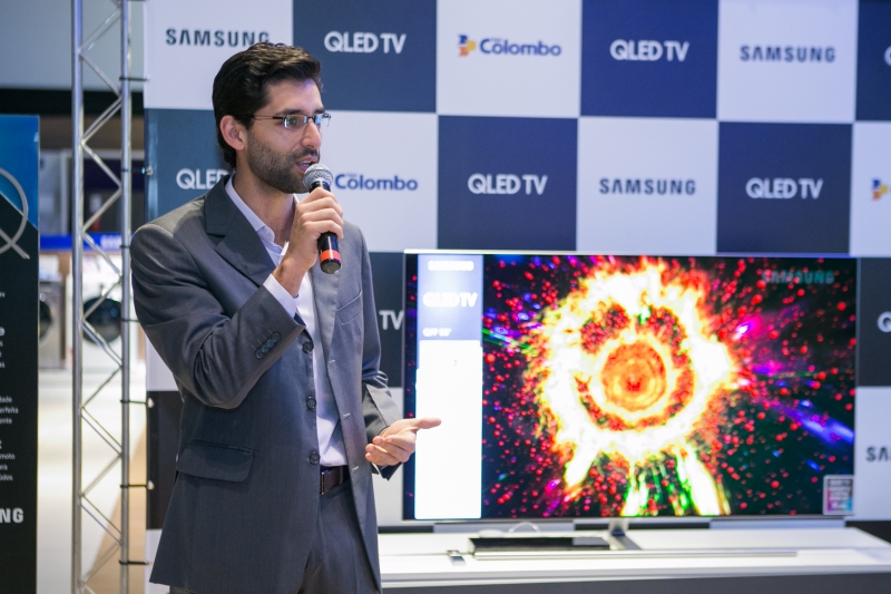 Guilherme, gerente da Samsung, veio � Capital 