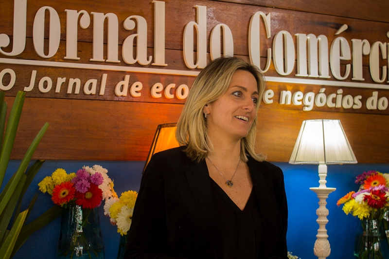 Simone Leite anunciou a novidade em visita � Casa JC, na Expointer