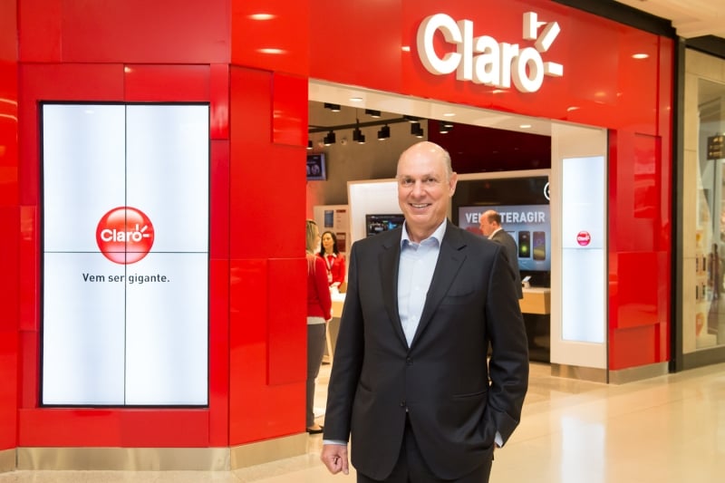 Paulo Teixeira, CEO da Claro, participou da inauguração da loja conceito na Capital