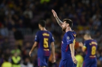Messi marca 2, encerra 'maldição' contra Buffon e Barcelona atropela a Juventus