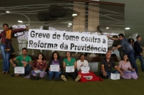 Trabalhadores gaúchos devem aderir à greve de fome contra reforma da Previdência