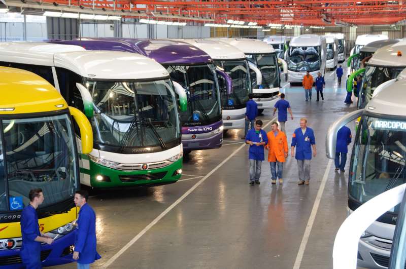 Fabricante de ônibus vendeu 9.212 carrocerias no período, queda de 17,5% ante 2015