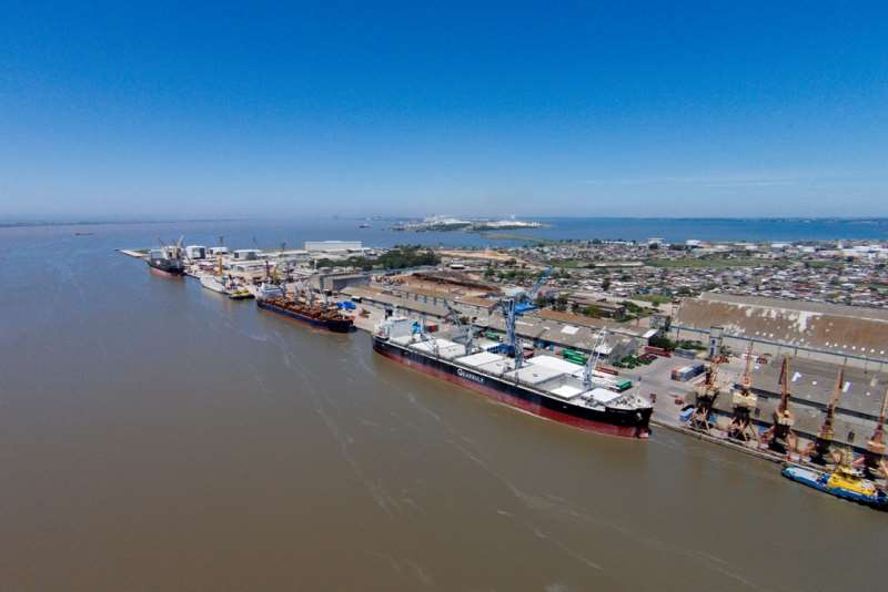Porto do Rio Grande registra recorde na movimentação de cargas  Foto Divulgação SPH